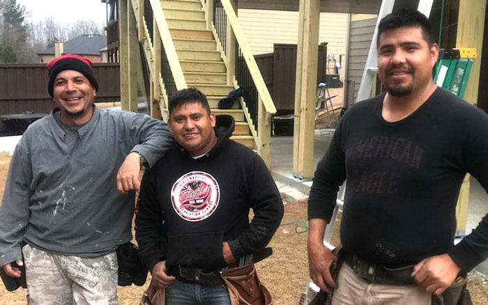 Team of Expert Deck Builders at Decks & More in Atlanta