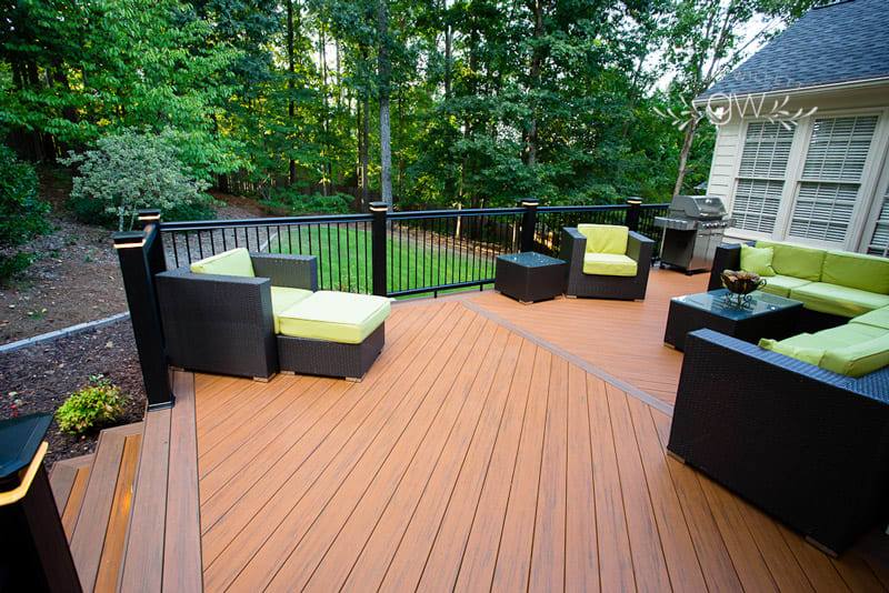 We offer custom-built decks in Atlanta