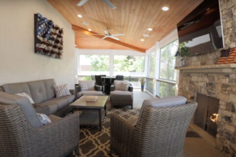 Decks and more Living room design